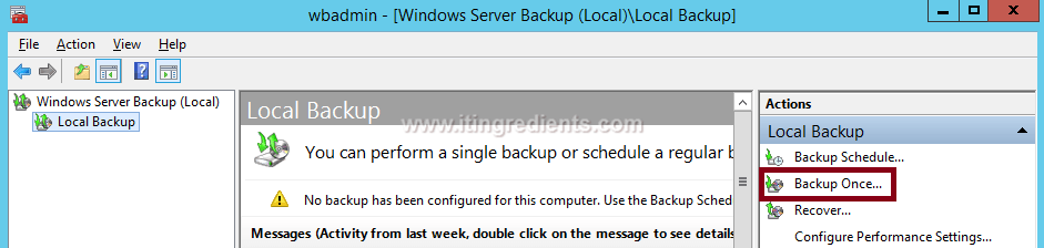 How To Take System State Backup In Windows Server 2012 R2