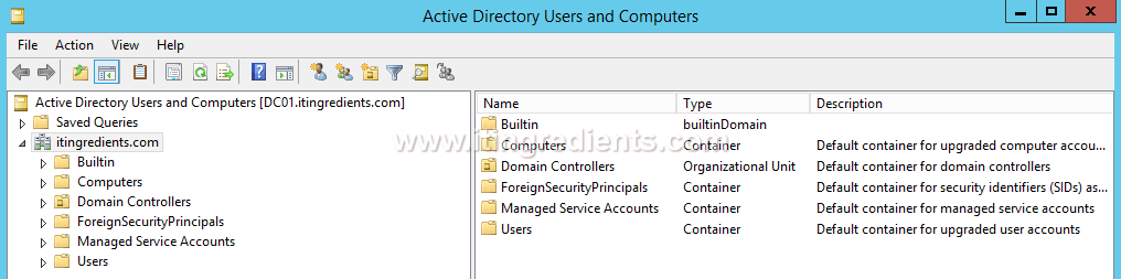 Know more about Active Directory Users and Computers (1)