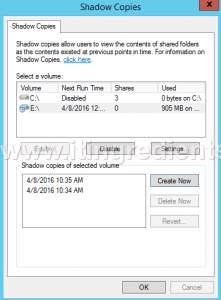 How to Configure Volume Shadow Copy in Windows Server 2012 R2 (9)
