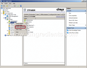 How to Publish Content in Citrix XenApp (1)