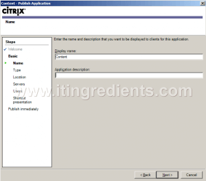 How to Publish Content in Citrix XenApp (3)