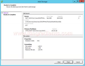 Add Storage to VMWare ESXi 6 using vCenter Server (2)