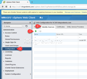 Configure VMWare Single SignOn using WebClient (1)
