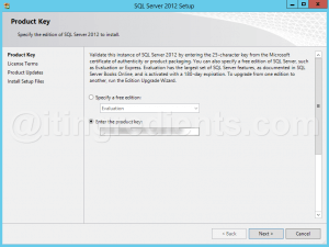 how to install SQL Server 2012