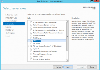 Howtoinstalldnsserver