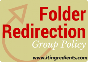 How to configure folder redirection GPO