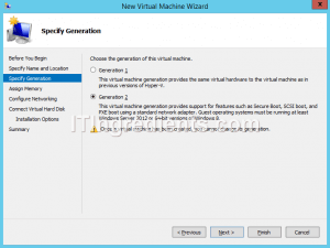 How to Create Virtual Machine in Hyper-V Server 2012 R2