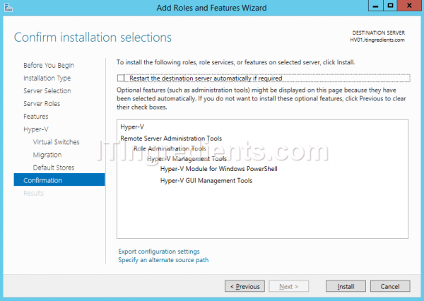How to install Hyper-V in Windows Server 2012 R2