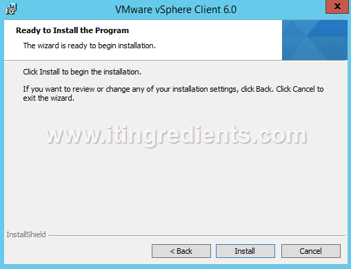 vsphere client for windows 10