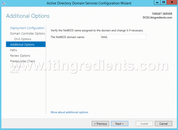 How to create Child Domain on Windows Server 2012 R2