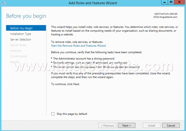 How to create Child Domain on Windows Server 2012 R2