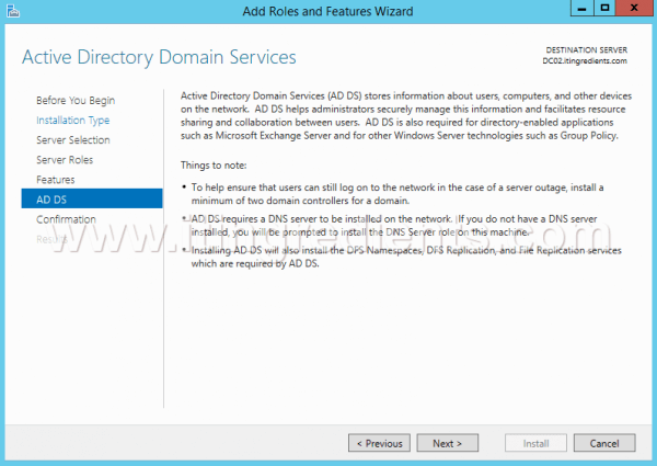 How to create Child Domain on Windows Server 2012 R2