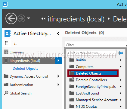 How to Enable Active Directory Recycle Bin in Windows Server 2012 R2 (7)