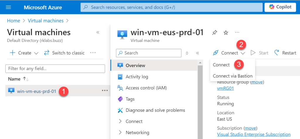 How to Access Azure Virtual Machine